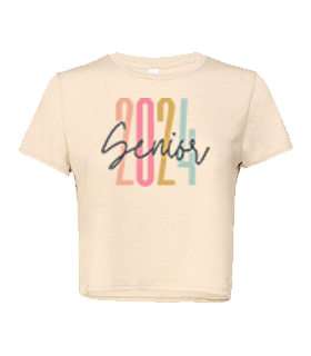 Senior 2024 Crop Top