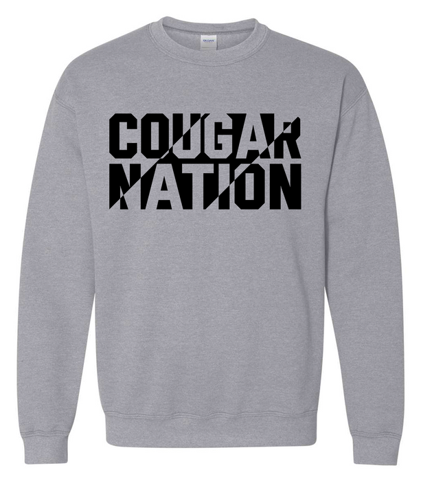 COUGARS NATION CREWNECK