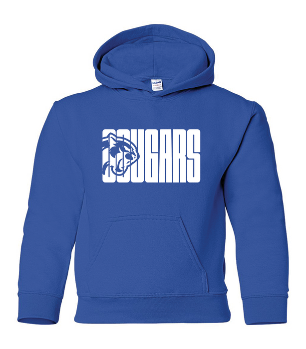 COUGARS FACE HOODIE