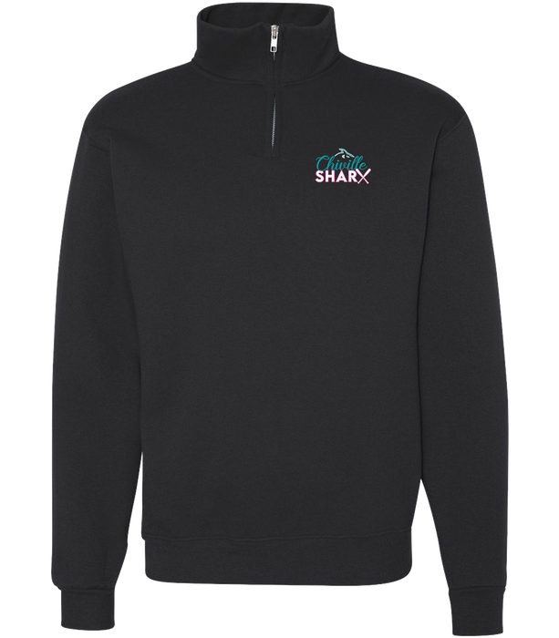 1/4 Zip Embroidered Pullover