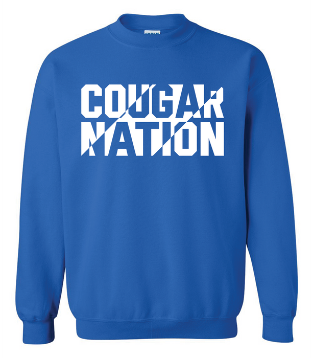 COUGARS NATION CREWNECK