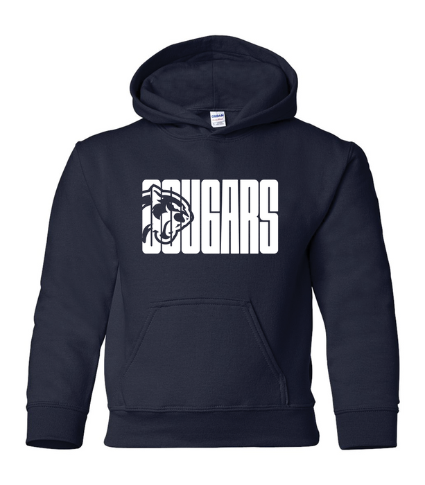 COUGARS FACE HOODIE