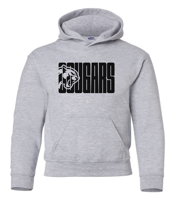 COUGARS FACE HOODIE